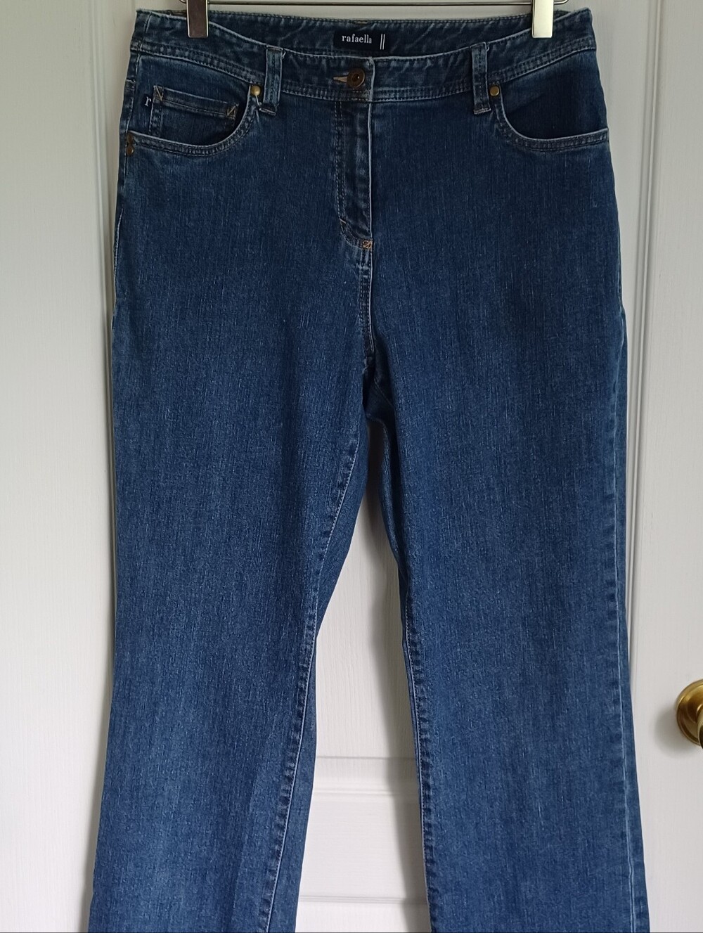 rafaella WEEKEND COLLECTION 5-POCKET MID RISE JEANS WOMEN'S SIZE 10 (31" x 31")